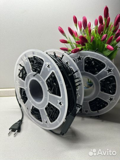 Гирлянда уличная 50 метров Новая