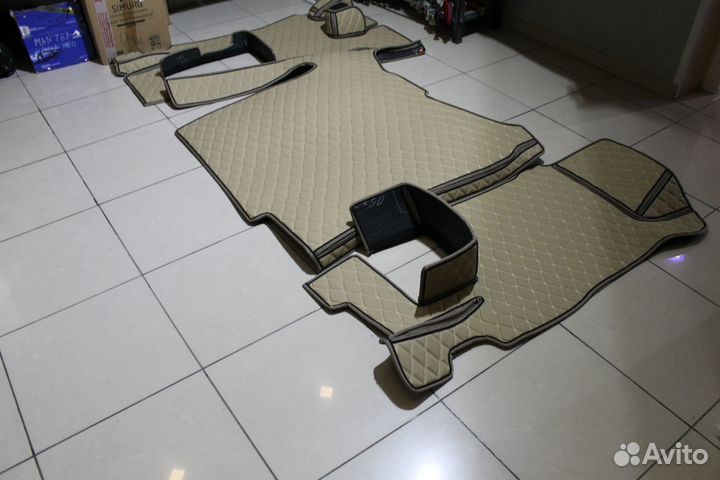 Ковры (коврики) из экокожи для Foton Auman