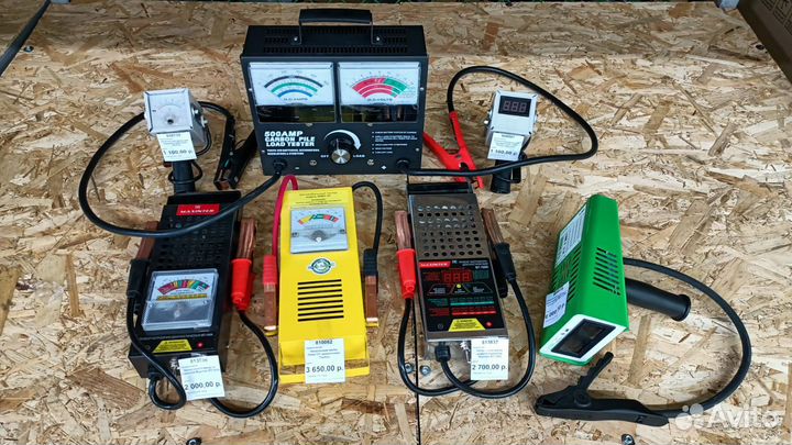 Нагрузочная вилка для акб