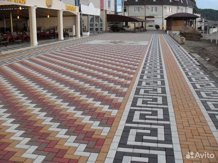 Тротуарная плитка. Брусчатка