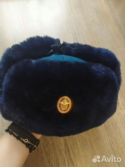 Шапка ушанка зимняя мчс