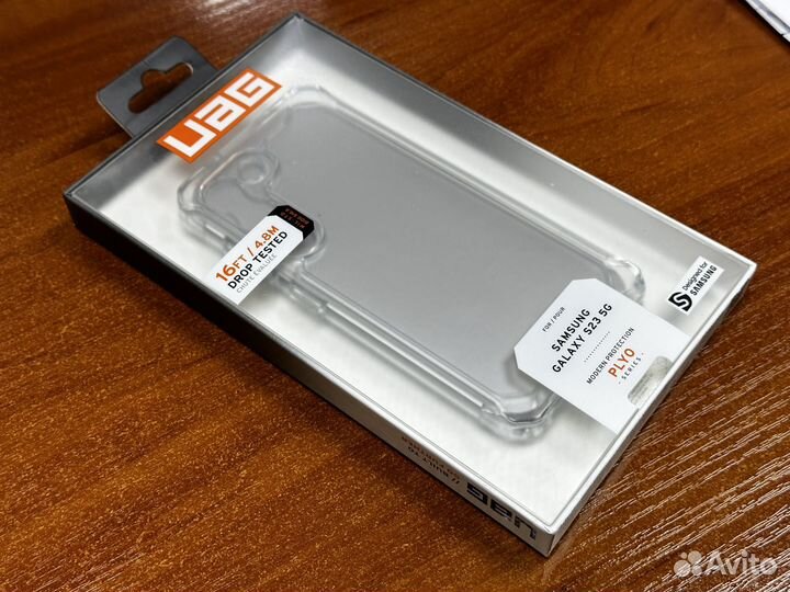 Чехол Uag Plyo для Samsung Galaxy S23, прозрачный