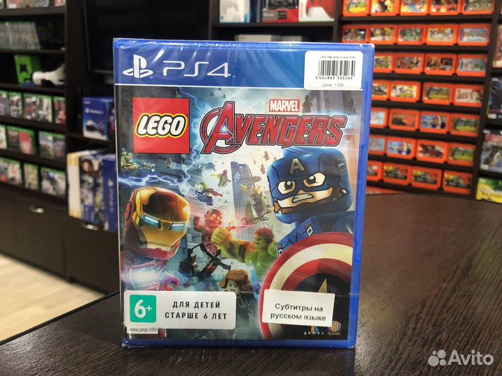 Lego Marvel Мстители (PS4)