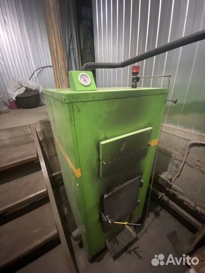 Продажа Твердотопливный котел б/у