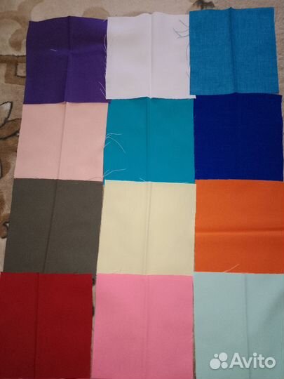 Отрезы тканей для пэчворка
