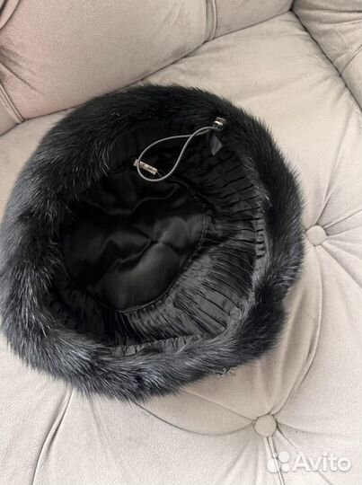 Женский норковый берет