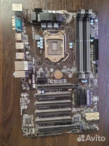 Материнская плата gigabyte GA-P85-D3 купить в Москве | Электроника | Авито