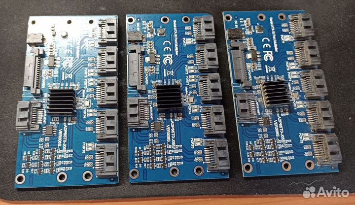 Плата расширения SATA, 1-5 портов
