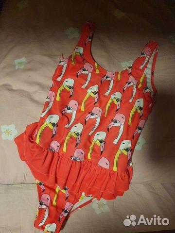 Купальник и халат для девочки