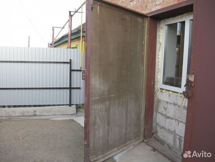 Ворота гаражные металлические б/у