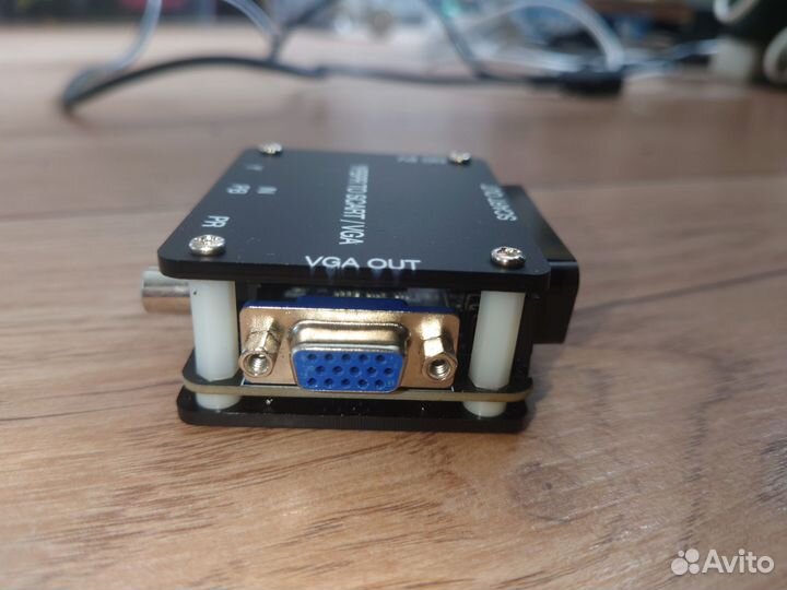 Конвертер Ypbpr to scart / VGA