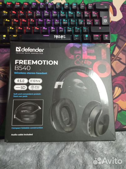 Bluetooth наушники Defender B540