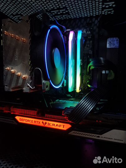 Игровой компьютер на RTX 3060 Ti, Ryzen 5 5600X