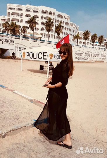 Платье - туника - парео пляжное