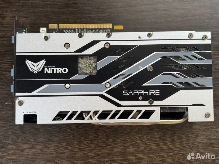 Видеокарта sapphire nitro+ radeon rx580 4gb