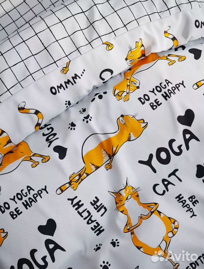 Постельное белье евро 200*215, бязь