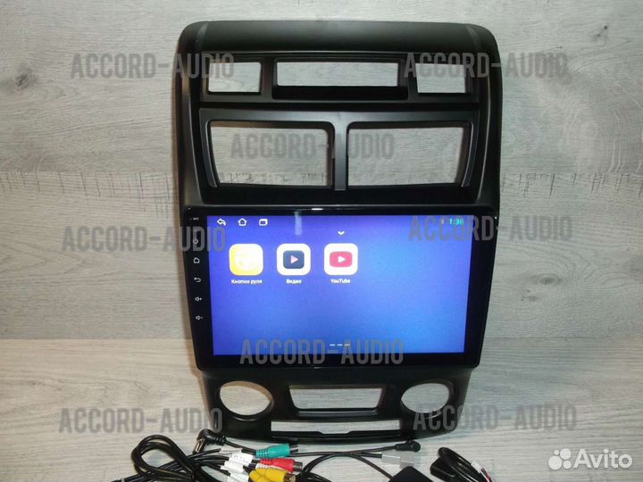 Магнитола 2DIN Kia Sportage 2 Android GPS WiFi