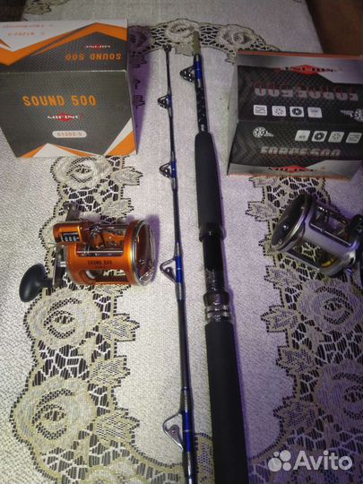 Спиннинг для морской рыбалки новый