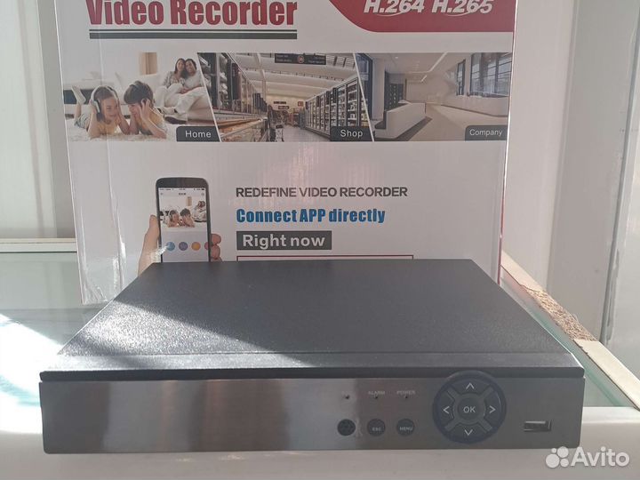 Видеорегистратор AHD 8 канальный гибрид