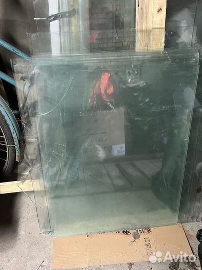 Обрезки стекла листовое