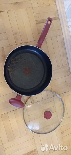 Сковородка гриль и сковородка Тефаль