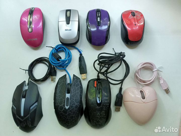 Компьютерная клавиатура и мышки