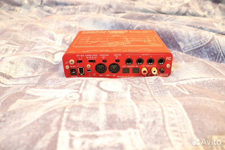 Карта Edirol FA-66 \ 24 /192 кГц (Япония) FireWire