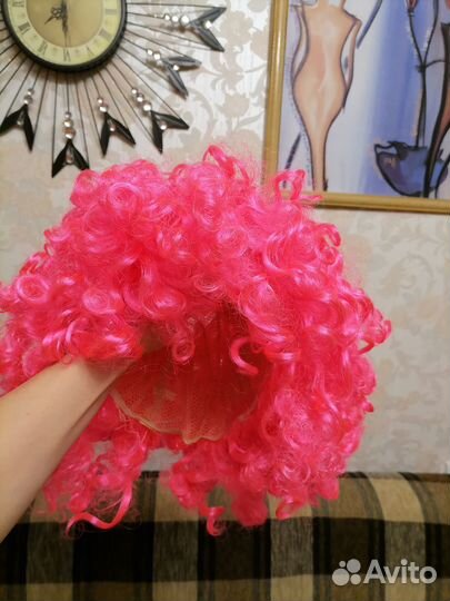 Парики цветные