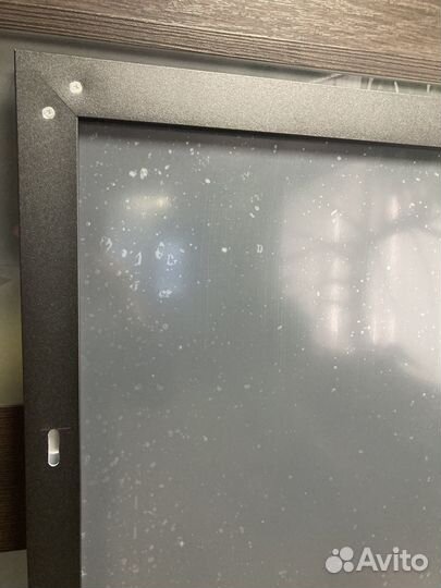 Зеркало в прихожую в алюминиевой раме