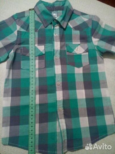 Рубашка глория джинс 5-6 лет