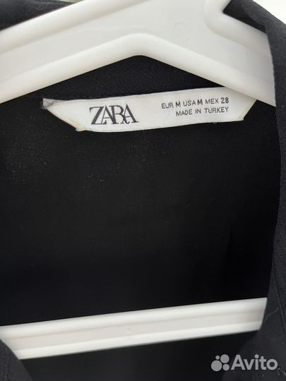 Черное платье zara