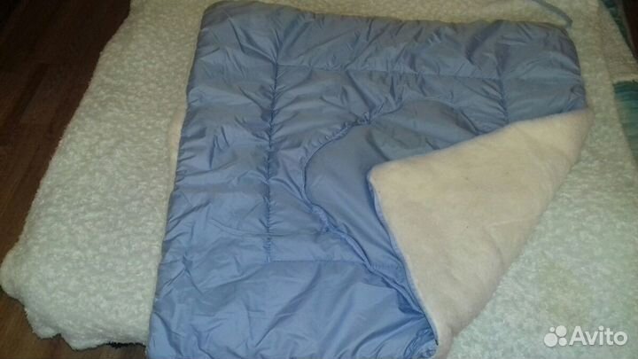 Конверт зимний на выписку и на прогулку, очень тёп