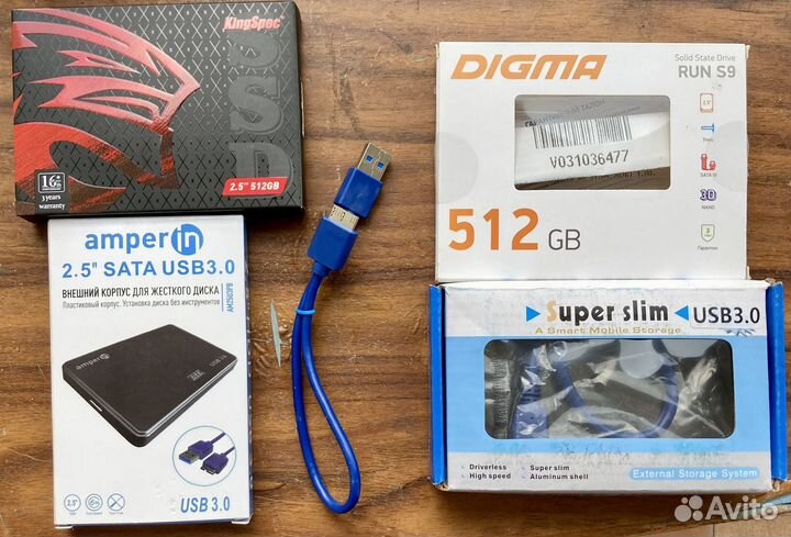 Внешний ssd диск 512 гб
