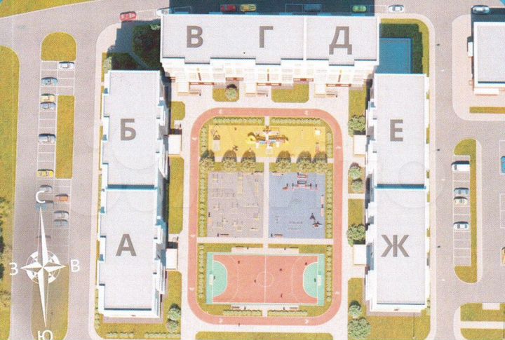 1-к. квартира, 37,1 м², 5/9 эт.