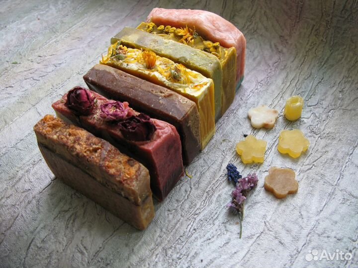 Мыло ручной работы, подарок