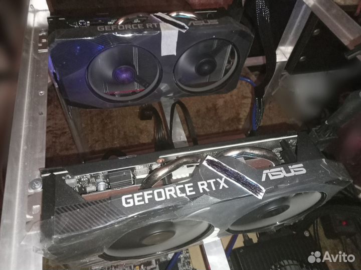 Видеокарты RTX 2060 12GB риг