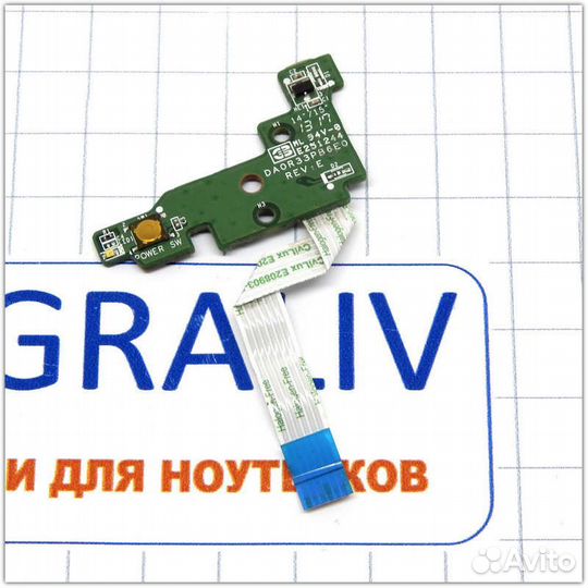 Плата кнопки включения HP G6-2319SR