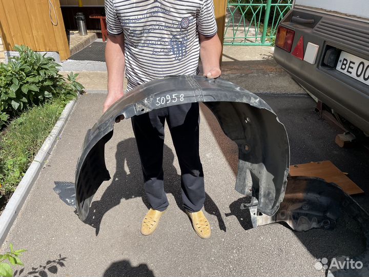 Подкрыльники kia sorento 2012