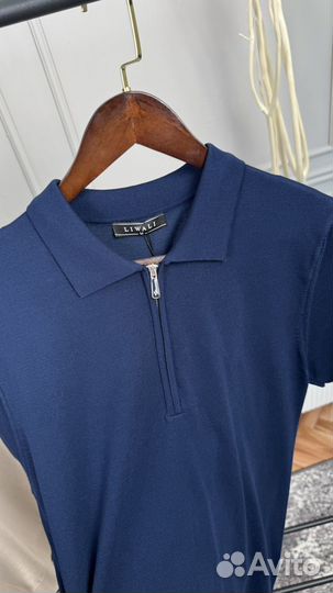 Поло мужское на замке liwali