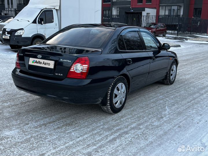 Hyundai Elantra 1.6 AT, 2004, 258 385 км