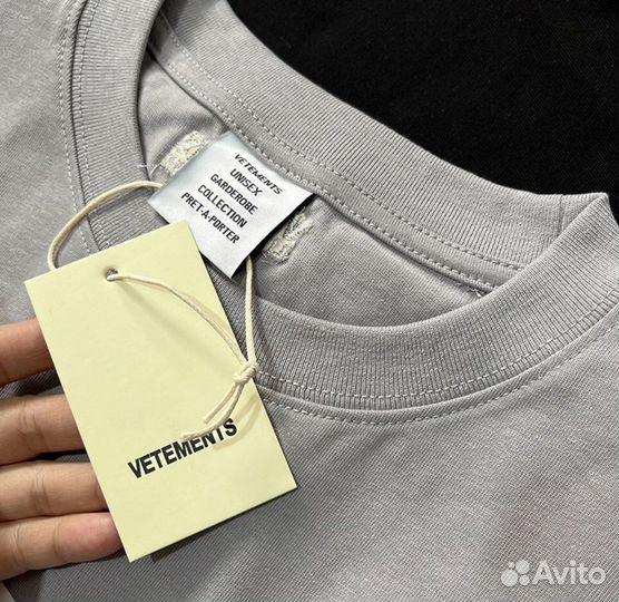 Футболка vetements овер