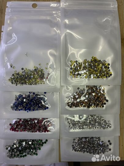 Стразы холодной фиксации для рукоделия SS16