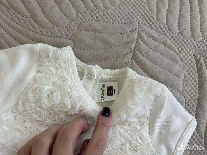 Боди праздничное для девочки 68