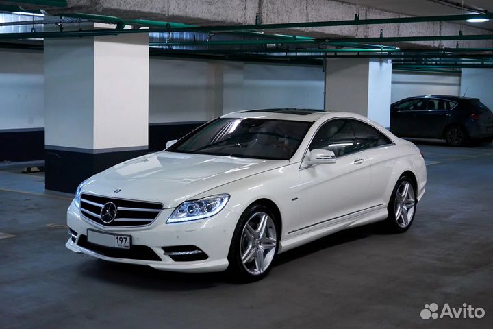 Передний бампер AMG mercedes CL class W216