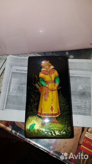 Шкатулка из дерева ручной работы расписные