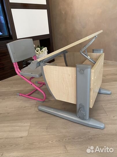 Растущая парта и стул дэми