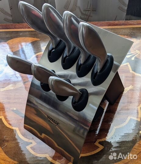 Набор кухонных ножей Vitess Angela (7шт)