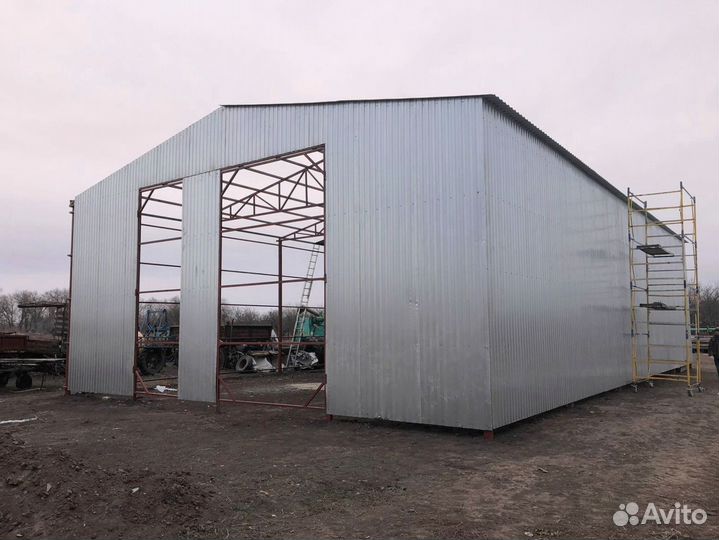 Ангар металлический