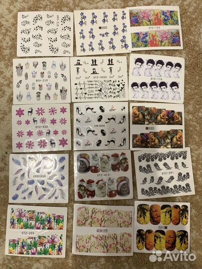 Наклейки для маникюра