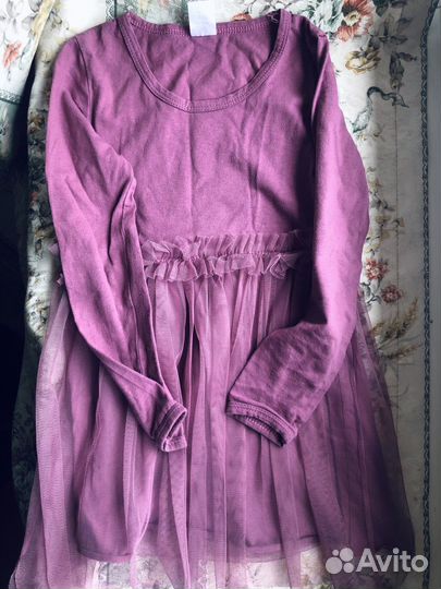 Платья пакетом для девочки 104 110